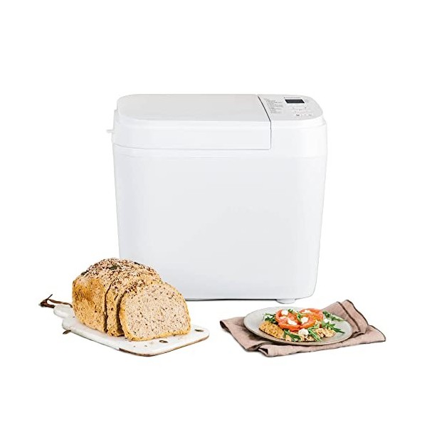 Panasonic SD-YR2550SXE Machine à Pain Auto, Distributeurs de Raisins Secs, de Noix et de Levure, 31 Programmes Auto, Double C
