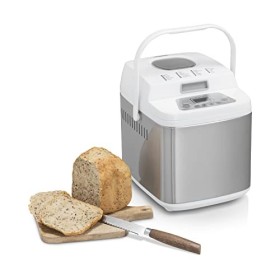 Princess 152007 – Machine à pain Deluxe – Programme sans gluten, en Acier Inoxydable, Blanc, 152007 Bread Maker Homemade Delu