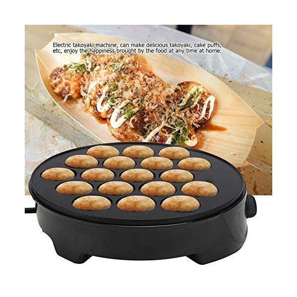 Machine à takoyaki domestique, machine à petit-déjeuner, mini boule de pieuvre, machine à pain électrique pour cuisson de cui
