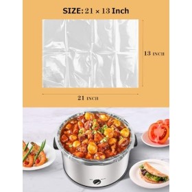 Lot de 40 sacs de cuisson pour mijoteuse de 3 à 8,5 litres