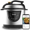 NEWLUX- Mijoteuse Électrique Programmable Chef Pot V110. Multicuiseur Électrique Multifonction, 10 Programmes, 1000W, 6L, Con