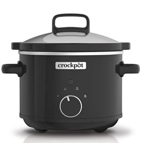 CROCK-POT Mijoteuse Electrique, Grès, Noir, 2,4 L 2 personnes 