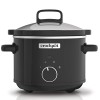 CROCK-POT Mijoteuse Electrique, Grès, Noir, 2,4 L 2 personnes 
