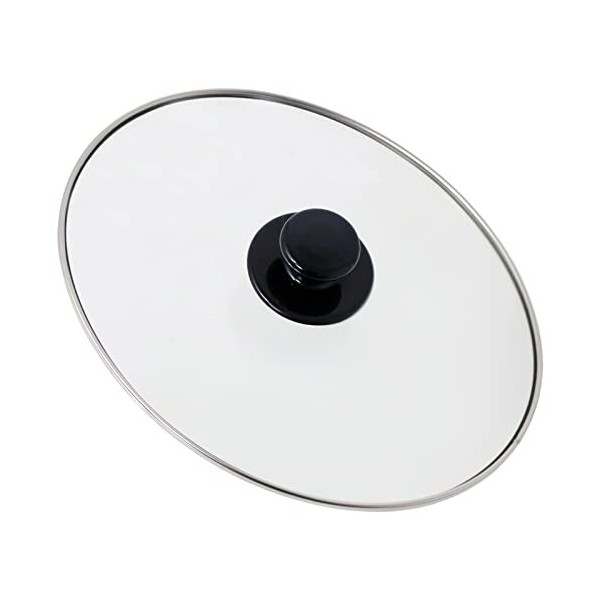 SPARES2GO Morphy Richards Mijoteuse complète avec couvercle en verre ovale et poignée à bouton 3,5 l