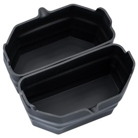 Cyraeon Revêtement pliable 2 en 1 en silicone pour mijoteuse, silicone et réutilisable, permet de cuire plusieurs aliments au