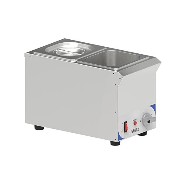 Casselin CBMS216V Bain Marie à Sauce 2 X GN 1/6 Compact