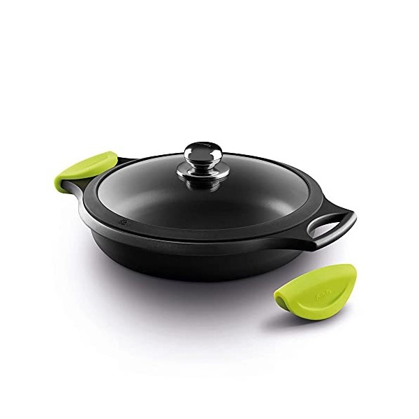 FUNDIX F3-IR40 Mijoteuse à Induction 40 Cm avec Couvercle, Multicolore