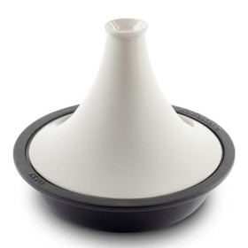 La Fonderie 1890 Tajine en Fonte émaillée ASILAH, Bol en Fonte, Couvercle en Fonte émaillée, Tajines et Couscous, Capacité 2,