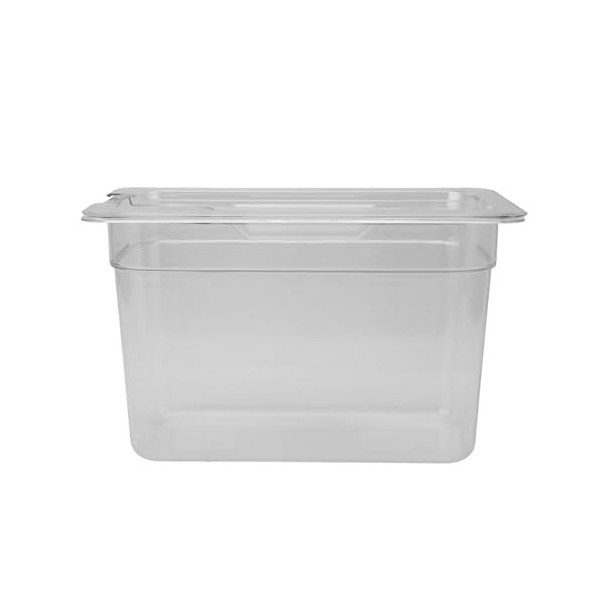 Récipient de Cuisson Lente Transparent à Basse Température de 6,9 ​​L avec Couvercle pour Cuiseurs à Circulation Dimmersion,