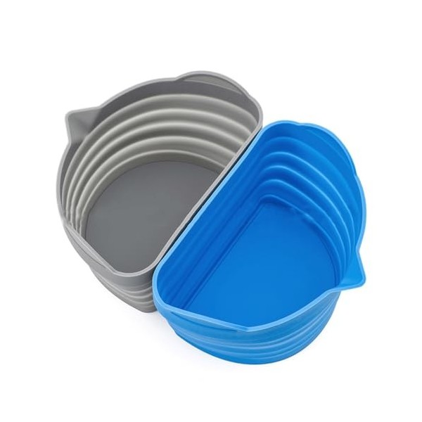 ZONADAH Inserts de séparation en silicone pour mijoteuse - Réutilisables - Anti-fuite - Pour mijoteuse 6 à 8 quart - Accessoi