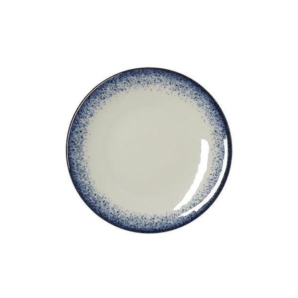 WAS Germany Assiettes plates Ø 19 cm Lot de 6 pièces Marina Porcelaine