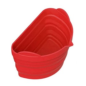 Séparateur en Silicone pour Mijoteuse, Réutilisable et étanche. Rouge 