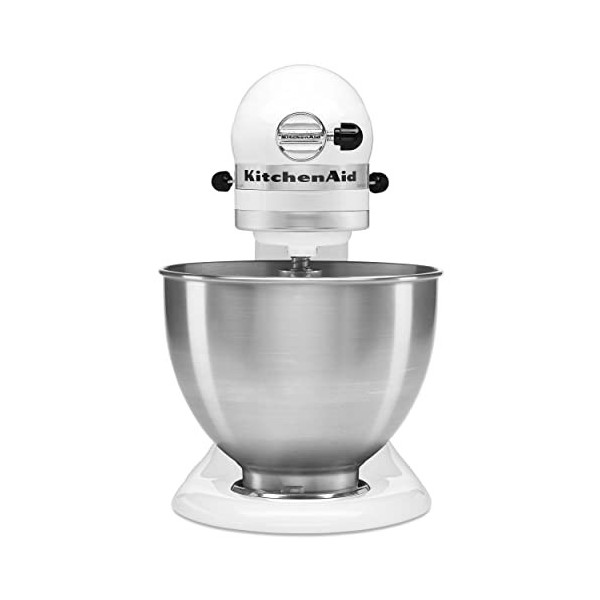 KitchenAid K45SS Classic Stand Mixer, White by Kitchen Aid
