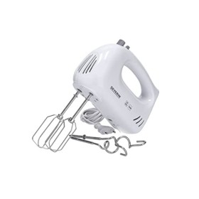SEVERIN Batteur électrique 400 W, Fouet électrique avec 5 vitesses, fonction turbo et poignée Soft-Touch, Batteur mixeur livr