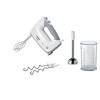 Bosch ErgoMixx MFQ36470 – batteur polyvalent avec plusieures accessoires – Puissance de 450 W – Couleur : Blanc/Gris