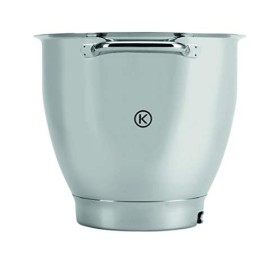 Kenwood KAT811SS bol à mélanger, bol en acier inoxydable de 6,7 litres bol en titane XL, accessoires de robot culinaire, Arge