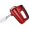 Russell Hobbs Batteur [Facile & puissant] Desire Rouge 5 vitesses+fonction turbo, 2 fouets et crochets pétrin compatibles la