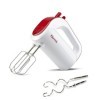 Girmi SB02 Mélangeur À Main Électrique, 5 La Rapidité + Turbo, Blanc/Rouge