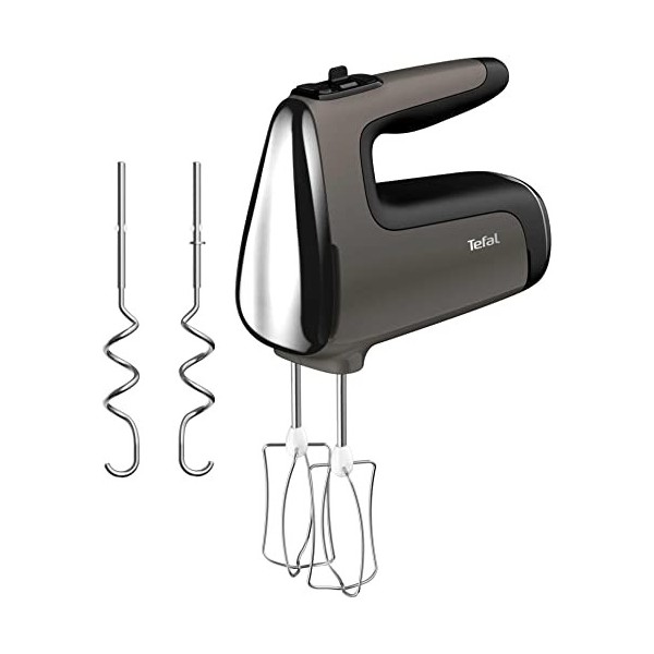 Tefal HT650T Powermix Silence Batteur à main, puissant et silencieux, 600W, vitesse variable et fonction turbo