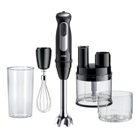 Braun MultiQuick 5 Pro MQ55755M, Stabmixer mit 25 Geschwindigkeitsstufen, Easy Click System Plus, 1000W, Schwarz incl. Mini K