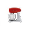 Smeg, Robot Pâtissier SMF02CREU, 10 Niveaux de Vitesse, Fonction Mise en Marche Progressive, Bol 4,8 L, Verrouillage Moteur d...