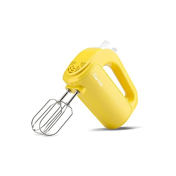 Girmi Sb02 Batteur à Main Blanc, Jaune 170 W - Mixeurs Batteur à Main, Blanc, Jaune, Batteur, Mélange, Mélange, 170 W, 220-2