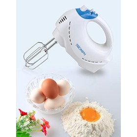 Triomph ETF2121 Batteur à Main 220-240V 50Hz 200-250W, Blanc & Bleu