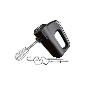 Russell Hobbs Batteur Electrique Cuisine [Design premium] Noir Mat 2 Fouets Hélice, 2 Crochets Pétrin, 5 Vitesses, Turbo, Er