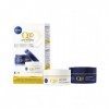 NIVEA Coffret Duo Visage Q10 Power 1 x 1 coffret , Coffret beauté contenant 1 soin de jour et 1 soin de nuit, Soins visage a