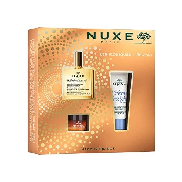 Nuxe Coffret 2022 Les Iconiques Huile Prodigieuse