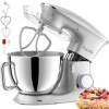 Facelle Robot Pâtissier Multifonctions de Cuisine 1500W 8.5L, Puissant, Métalique, Mixeur Batteur sur Scole, avec Batteur, Fo