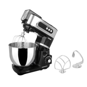 KASANOVA Robot Pâtissier Numérique 7 Litres 1500W, Robot Pâtissier Professionnel 6 Vitesses, avec Bol de 7L