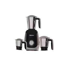 Bajaj Ninja Series Elegance Plus Mélangeur à 3 bocaux 500 W Noir minuit et presse-agrumes 1,5 l