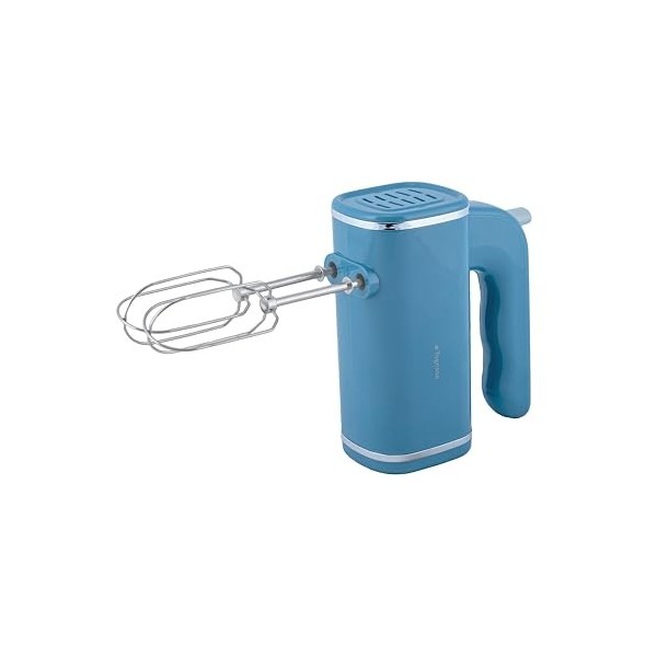 Tognana Iridea, Batteur électrique, plastique-acier inoxydable, Bleu Sucre