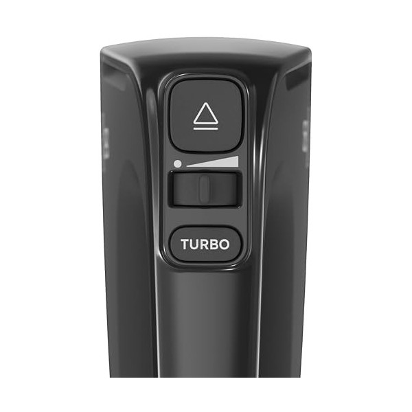 Electrolux Elvisp Series 300 EHM4B, 5 vitesses, fonction turbo, pièces lavables au lave-vaisselle en acier inoxydable, soluti