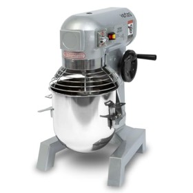 VERTES Pétrin à pâte professionnel Machine à pâte avec batteur planétaire, capacité 10L, 450W, bol en inox, lame de batteur, 