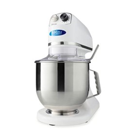 Mixeur Planétaire 7 L Jusquà 2 Kg Pâte Blanche - Bol Mixeur Inox - 11 Vitesses - Robot Pâtissier - Batteur sur Socle - Robot