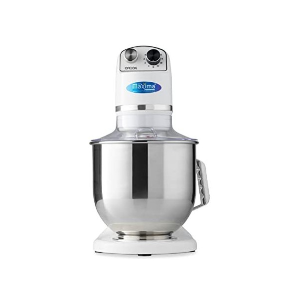 Mixeur Planétaire 7 L Jusquà 2 Kg Pâte Blanche - Bol Mixeur Inox - 11 Vitesses - Robot Pâtissier - Batteur sur Socle - Robot