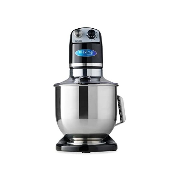 Mixeur Planétaire 7 L Jusquà 2 Kg Pâte Noir - Bol Mixeur Inox - 11 Vitesses - Robot Culinaire - Batteur sur Socle - Robot Al