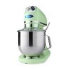 Mixeur Planétaire 7 L Jusquà 2 Kg Pâte Vert Pastel - Bol Mixeur Inox - 11 Vitesses - Robot Pâtissier - Batteur sur Socle - R