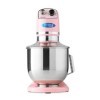 Mixeur Planétaire 7 L Jusquà 2 Kg Pâte Rose Pastel - Bol Mixeur Inox - 11 Vitesses - Robot Pâtissier - Batteur sur Socle - R