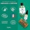 Coffret de soin Barbe et Cheveux 2-en-1 pour homme de Monsieur BARBIER | Français, Naturel et Vegan | Shampoing, Huile et Pei