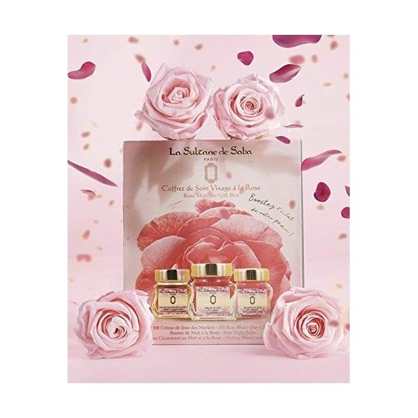 Coffret visage Soin à la rose