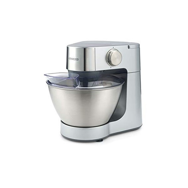 Kenwood KM 244 Prospero Argent 4.3L C/ACC.AT281+AT284+AT285 900W 6 Vitesses Acier Inoxydable