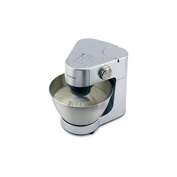 Kenwood KM 244 Prospero Argent 4.3L C/ACC.AT281+AT284+AT285 900W 6 Vitesses Acier Inoxydable