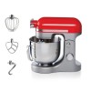 Ariete 1589 Robot pâtissier Moderna à mouvement planétaire, 1600 watts, 11 vitesses, 5,5 litres, 3 accessoires pour pétrir, m