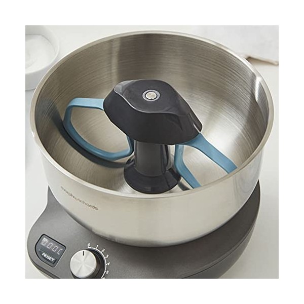 Morphy Richards MixStar Mixeur fixe 600 W gris mat , acier inoxydable