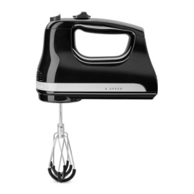 Kitchenaid 5KHM6118BOB 700046878 Batteur à main 6 vitesses Noir onyx