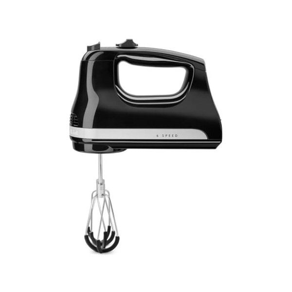 Kitchenaid 5KHM6118BOB 700046878 Batteur à main 6 vitesses Noir onyx