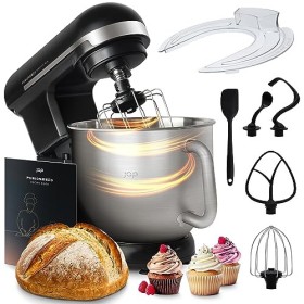 JAP MasterMix Robot Pâtissier - Batteur Électrique Cuisine - Parfait pour mélanger et pétrir - Avec livre de recettes - corps